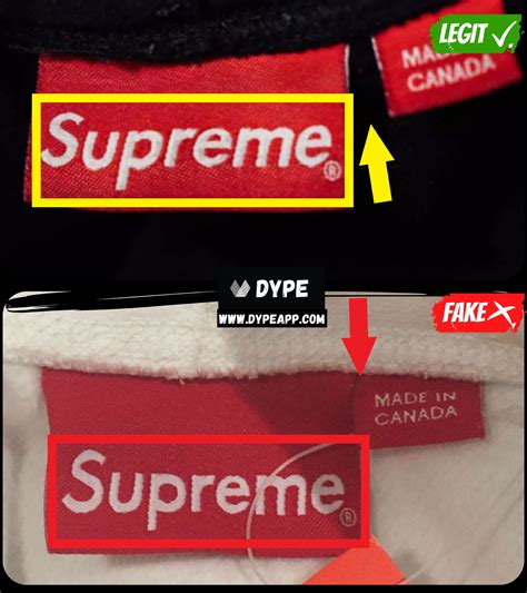 fake supreme shirt|true supreme identification tool.